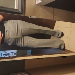 Vintage DIOR women's gray wool pants